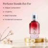Mi Amore by Symphony Eau De Parfum, 100ml 3.4oz, Inspired by Valentino Born in Roma, Luxury Perfume for Women, Eternal Romance, Long Lasting Fruity Floral Fragrance
