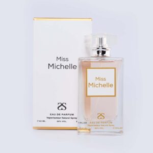 Miss Michelle by Symphony Eau De Parfum, 80ml 2.7oz, Inspired by Coco Mademoiselle, Luxury Perfume for Women, Long Lasting