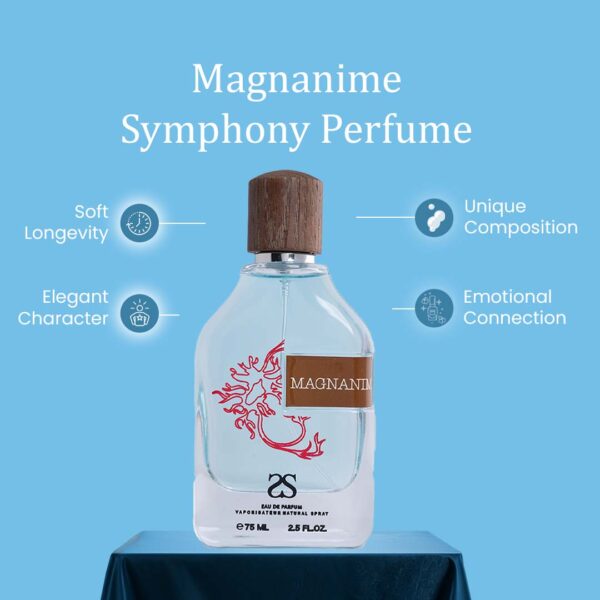 Magnanime by Symphony Eau De Parfum, 75ml 2.7oz, Inspired by Megamare-Orto Parisi, Luxury Perfume for Men Women Unisex, Long Lasting, Wide Sillage