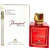 BOUQUET ROUGE by Symphony Eau De Parfum, 100ml 3.4oz, Inspired by Baccarat Rouge MFK, Luxury Unisex Men Women, Long Lasting Fragrance, Wide Sillage