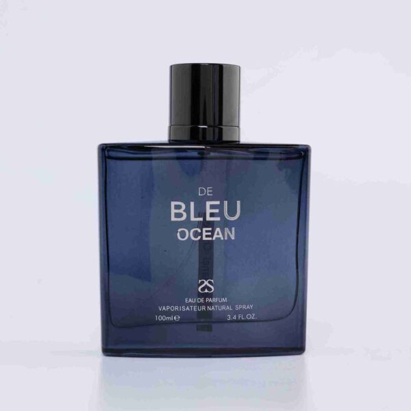 De Blue Ocean by Symphony, Eau De Parfum, 100ml-3.4oz, Inspired by Blue De Сhаnеl Luxury Perfume for Men, Long Lasting Fragrance, Citrus Jasmine Woody Masculine, Wide Sillage