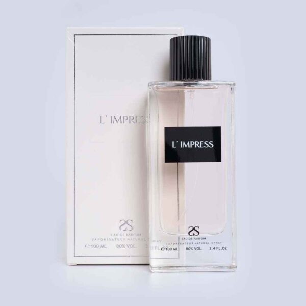 L'IMPRESS by Symphony Eau De Parfum, 100ml 3.4oz, Inspired by Anthology L'Imperatrice 3- DG, Luxury Perfume for Women, Long Lasting Fruity with Rhubarb, Jasmine, Feminine, Sensual Seductive Scent