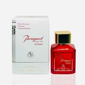 BOUQUET ROUGE 540 INTENSE by Symphony Eau De Parfum, 100ml 3.4oz, Inspired by Baccarat Rouge MFK, Luxury Unisex Men Women, Long Lasting Fragrance, Wide Sillage