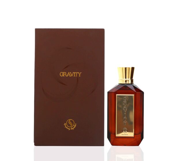 GRAVITY by Symphony Eau De Parfum, 100ml 3.4oz, Inspired by Ganymede by MAB, Luxury Perfume for Men Women Unisex, Long Lasting and Wide Sillage.