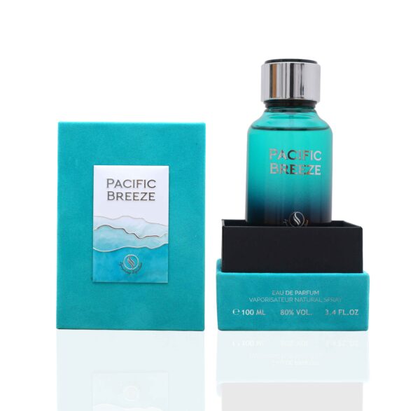 PACIFIC BREEZE by Symphony Eau De Parfum, 100ml 3.4oz, Inspired by Pacific Chill by LV, Luxury Perfume Unisex Men Women, Long Lasting and Wide Sillage.
