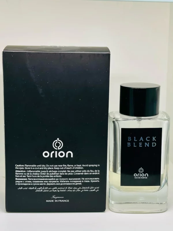 BLACK BLEND ORION  by Symphony Eau De Parfum, 100ml 3.4oz, Inspired by Ultra Male by JPG, Luxury for Men, Long Lasting, Oriental, Fougere, Wide Sillage