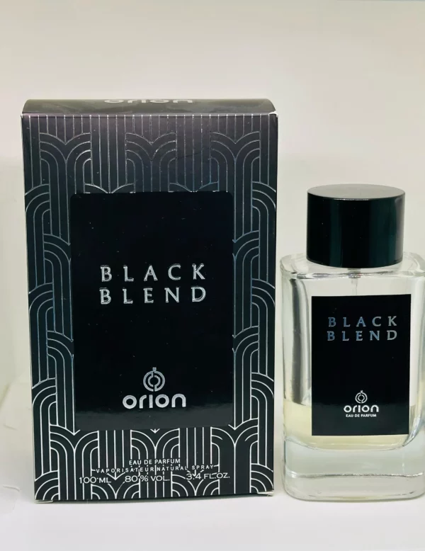 BLACK BLEND ORION  by Symphony Eau De Parfum, 100ml 3.4oz, Inspired by Ultra Male by JPG, Luxury for Men, Long Lasting, Oriental, Fougere, Wide Sillage