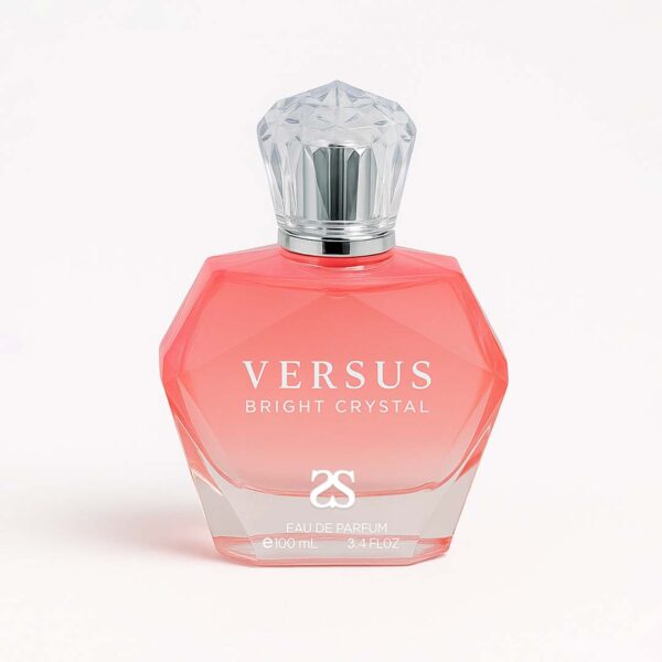BRIGHT CRYSTAL by Symphony, Eau De Parfum, 100ml 3.4oz, Inspired by Bright Crystal (Versace), Luxury Perfume for Women, Long Lasting, Floral, Citrus, Fresh, Aquatic, Woody, Rose Scent, Wide Sillage