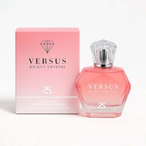 BRIGHT CRYSTAL by Symphony, Eau De Parfum, 100ml 3.4oz, Inspired by Bright Crystal (Versace), Luxury Perfume for Women, Long Lasting, Floral, Citrus, Fresh, Aquatic, Woody, Rose Scent, Wide Sillage