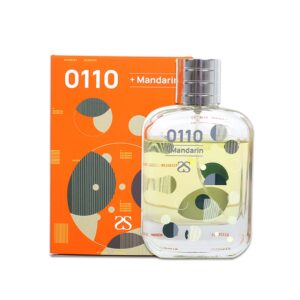 01+MANDARIN by Symphony, Eau De Parfum, 100ml 3.4oz, Inspired by Molecule 01 + Mandarin (Escentric Molecules), Luxury Unisex Perfume, Long Lasting, Citrus, Woody, Musky, Amber, Fruity Scent, Wide Sillage