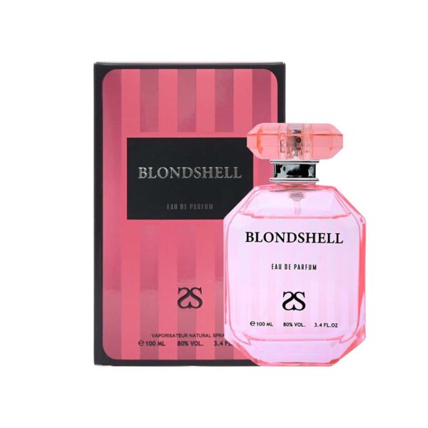 Blondshell_ BLONDSHELL by Symphony, Eau De Parfum, 100ml 3.4oz, Inspired by Bombshell (Victoria’s Secret), Luxury Perfume for Women, Long Lasting, Fruity, Sweet, Fresh, Citrus, Floral Scent, Wide Sillage