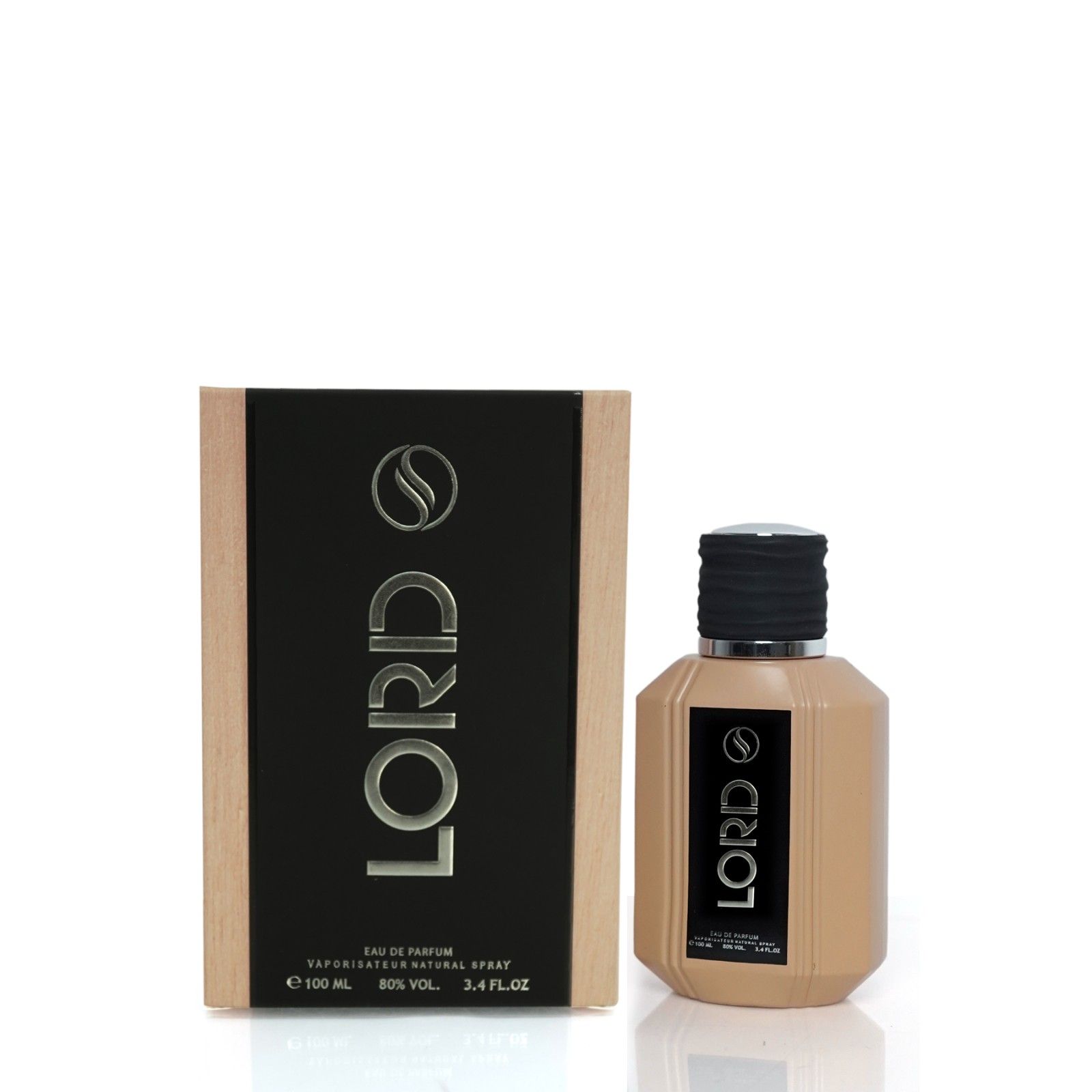 Lord by Symphony Eau De Parfum, 100ml 3.4oz, Inspired by Oud for Greatness – Initio, Luxury Oud Perfume for Men with Bergamot Leather Spicy Sophistication, Long Lasting