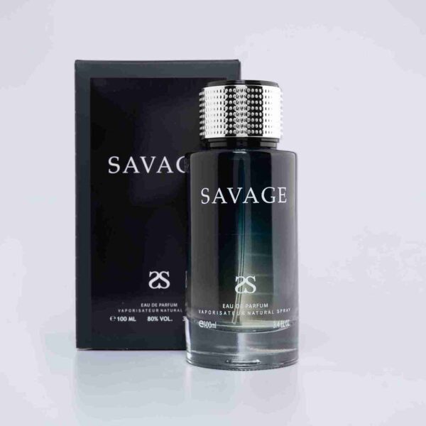 Symphony Perfume SAVAGE Eau De Parfum, 100ml 3.4oz, Sauvage Christian Dior, Luxury for Men, Long Lasting, Woody, Aromatic Fresh Masculine, Lavander, Signature Scent