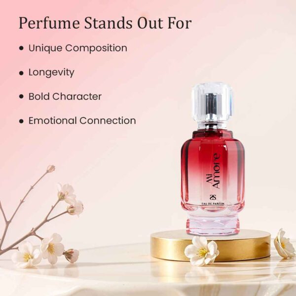 Mi Amore by Symphony Eau De Parfum, 100ml 3.4oz, Inspired by Valentino Born in Roma, Luxury Perfume for Women, Eternal Romance, Long Lasting Fruity Floral Fragrance