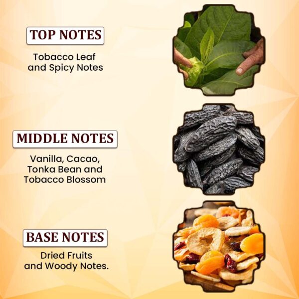 1000233516 TOBACCO D’OR by Symphony, Eau De Parfum ( Inspired by the timeless elegance of classic gentlemen’s clubs )