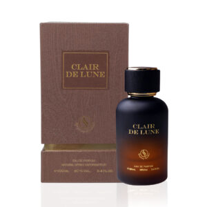 Clair De Lune by Symphony, Eau De Parfum, 100ml 3.4oz, Inspired by Omber Nomade Louis Vuitton Luxury Unisex Perfume, Long Lasting Exotic Fragrance, Wide Sillage