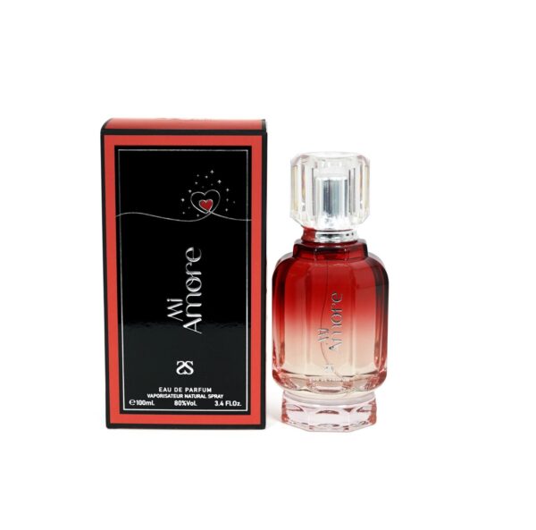 Mi Amore by Symphony Eau De Parfum, 100ml 3.4oz, Inspired by Valentino Born in Roma, Luxury Perfume for Women, Eternal Romance, Long Lasting Fruity Floral Fragrance