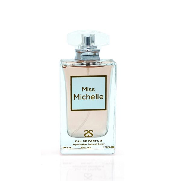 Miss Michelle by Symphony Eau De Parfum, 80ml 2.7oz, Inspired by Coco Mademoiselle, Luxury Perfume for Women, Long Lasting