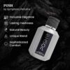 Posh by Symphony Eau De Parfum, 100ml 3.4oz, Inspired by Hudson-Valley Gissah, Luxury Perfume for Men Women Unisex, Long Lasting Fruity Floral Fragrance with Green Apple, Rose, Woody Notes