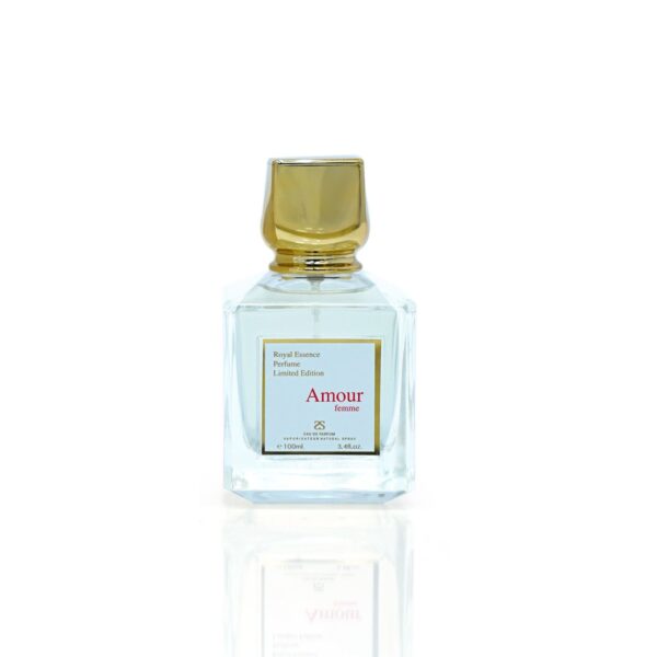 Amour Femme by Symphony, Eau De Parfum, 100ml 3.4oz, Inspired by Amyris Femme-MFK, Luxury Perfume for Women, Long Lasting Floral Fragrance, Wide Sillage