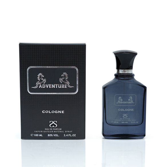 ADVENTURE COLOGNE by Symphony Eau De Parfum, 100ml 3.4oz, Inspired by Creed Aventus Cologne, Luxury Perfume for Men, Long Lasting Woody Fragrance, Aromatic Fresh Masculine