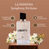 Liberty by Symphony Eau De Parfum, 100ml 3.4oz, Inspired by Libre-YSL, Luxury Perfume for Women, Floral Note, Long Lasting, Wide Sillage