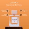 Le Narcis by Symphony Eau De Parfum, 100ml 3.4oz, Inspired by Narciso-Narciso Rodriguez, Luxury Perfume for Women, Long Lasting Fragrance, Wide Sillage