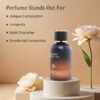 Clair De Lune by Symphony, Eau De Parfum, 100ml 3.4oz, Inspired by Omber Nomade Louis Vuitton Luxury Unisex Perfume, Long Lasting Exotic Fragrance, Wide Sillage