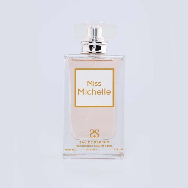 Miss Michelle by Symphony Eau De Parfum, 80ml 2.7oz, Inspired by Coco Mademoiselle, Luxury Perfume for Women, Long Lasting