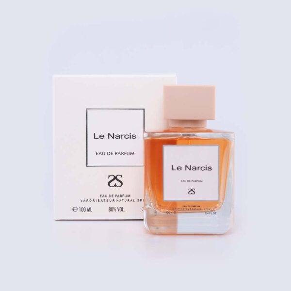 Le Narcis by Symphony Eau De Parfum, 100ml 3.4oz, Inspired by Narciso-Narciso Rodriguez, Luxury Perfume for Women, Long Lasting Fragrance, Wide Sillage