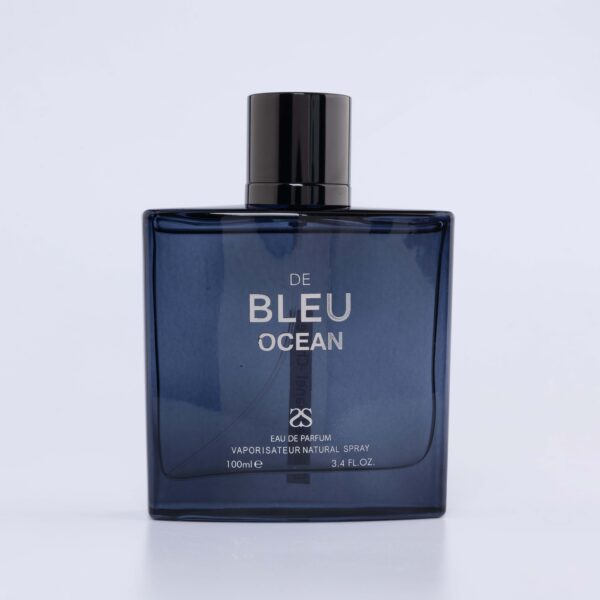 De Blue Ocean by Symphony, Eau De Parfum, 100ml-3.4oz, Inspired by Blue De Сhаnеl Luxury Perfume for Men, Long Lasting Fragrance, Citrus Jasmine Woody Masculine, Wide Sillage