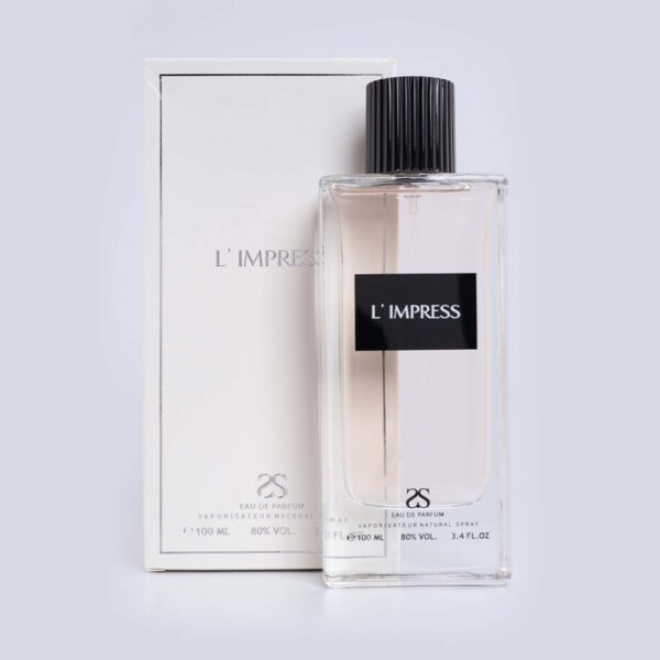 L'IMPRESS by Symphony Eau De Parfum, 100ml 3.4oz, Inspired by Anthology L'Imperatrice 3- DG, Luxury Perfume for Women, Long Lasting Fruity with Rhubarb, Jasmine, Feminine, Sensual Seductive Scent