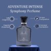 ADVENTURE INTENSE by Symphony Eau De Parfum, 100ml 3.4oz, Inspired by Creed Aventus Intense, Luxury Perfume for Men, Long Lasting Fruity Sophisticated Woody Vibrant Musk Oakmoss