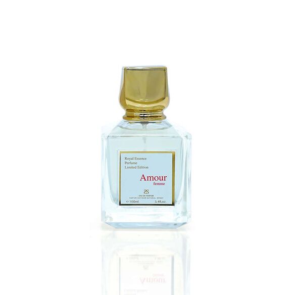 Amour Femme by Symphony, Eau De Parfum, 100ml 3.4oz, Inspired by Amyris Femme-MFK, Luxury Perfume for Women, Long Lasting Floral Fragrance, Wide Sillage
