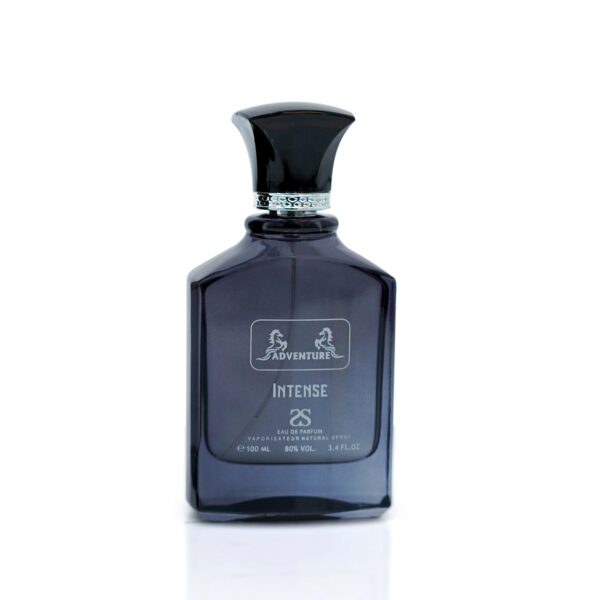 ADVENTURE INTENSE by Symphony Eau De Parfum, 100ml 3.4oz, Inspired by Creed Aventus Intense, Luxury Perfume for Men, Long Lasting Fruity Sophisticated Woody Vibrant Musk Oakmoss