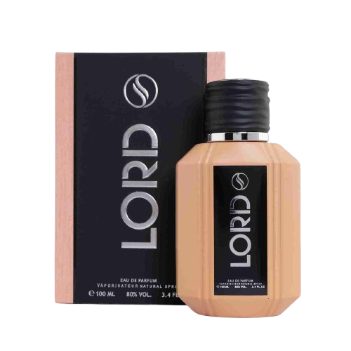 Lord by Symphony Eau De Parfum, 100ml 3.4oz, Inspired by Oud for Greatness - Initio, Luxury Oud Perfume for Men with Bergamot Leather Spicy Sophistication, Long Lasting
