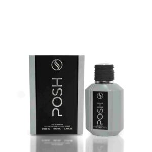 Posh by Symphony Eau De Parfum, 100ml 3.4oz, Inspired by Hudson-Valley Gissah, Luxury Perfume for Men Women Unisex, Long Lasting Fruity Floral Fragrance with Green Apple, Rose, Woody Notes