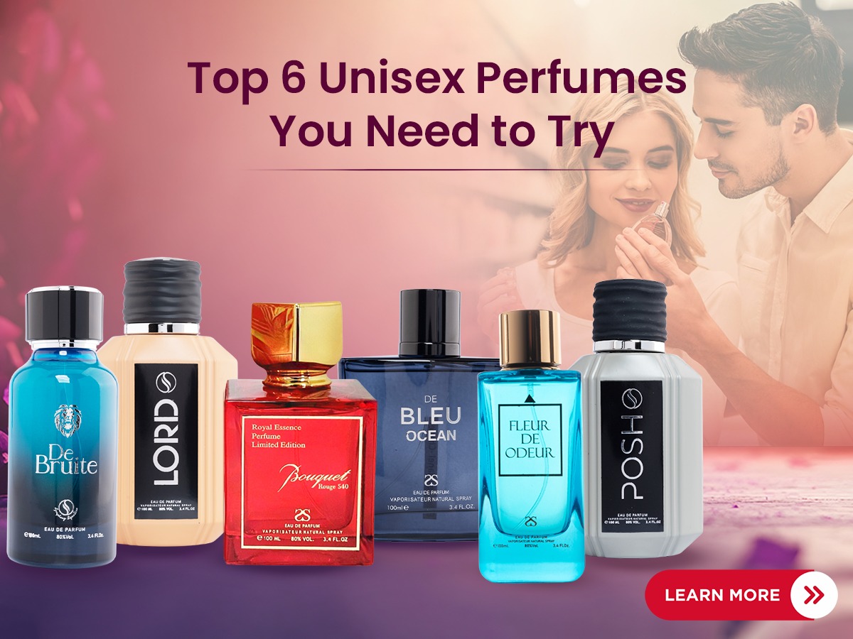 Top 6 Unisex Perfumes You Need to Try