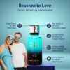 PACIFIC BREEZE by Symphony Eau De Parfum, 100ml 3.4oz, Inspired by Pacific Chill by LV, Luxury Perfume Unisex Men Women, Long Lasting and Wide Sillage.