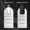 OMBRÉ SUEDE by Symphony Eau De Parfum, 100ml 3.4oz, Inspired by Ombré Leather by TF, Luxury Perfume Unisex Men Women, Long Lasting and Wide Sillage
