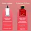 BOUQUET ROUGE 540 INTENSE by Symphony Eau De Parfum, 100ml 3.4oz, Inspired by Baccarat Rouge MFK, Luxury Unisex Men Women, Long Lasting Fragrance, Wide Sillage