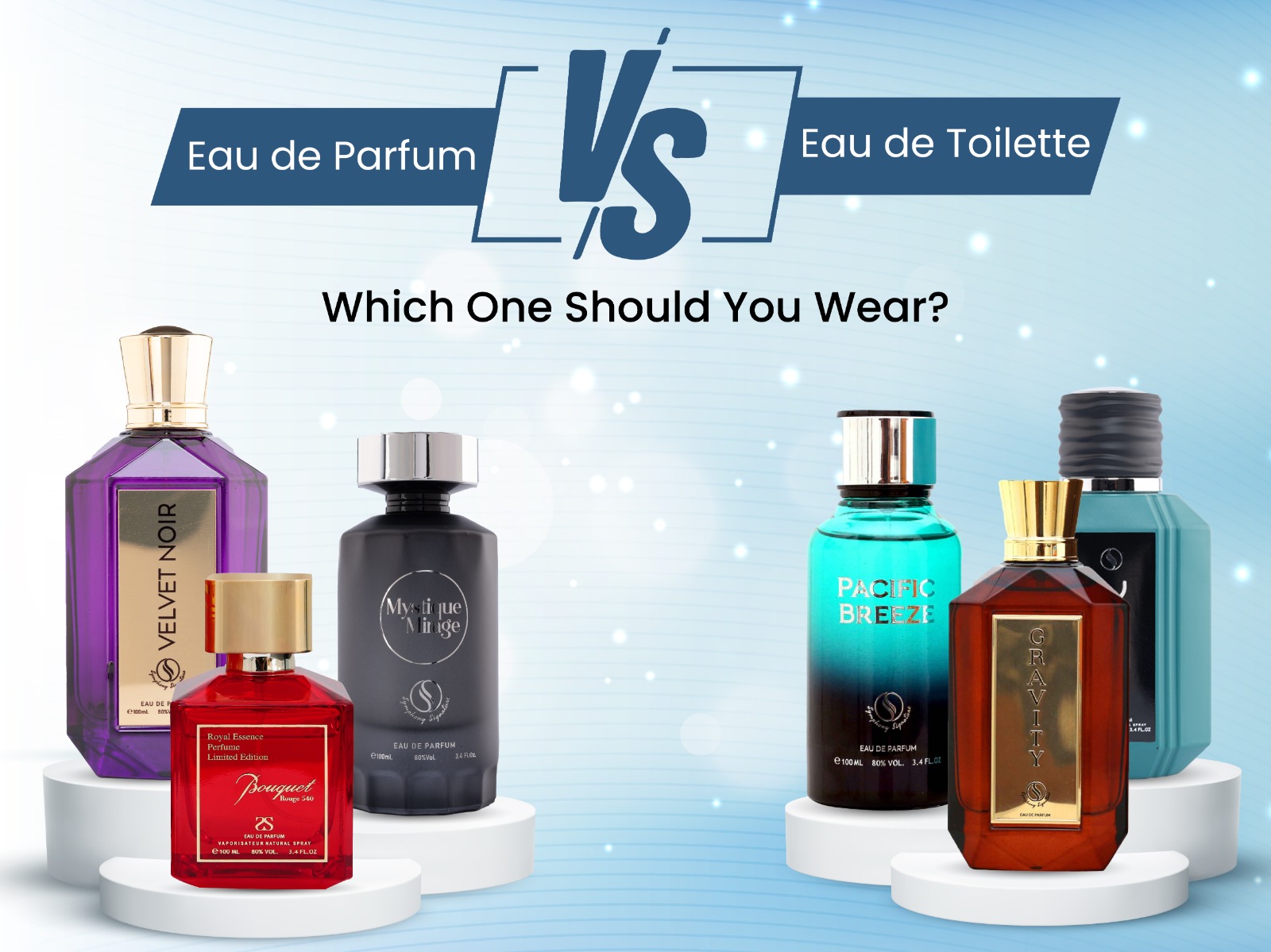Eau de Parfum vs. Eau de Toilette Which One Should You Wear