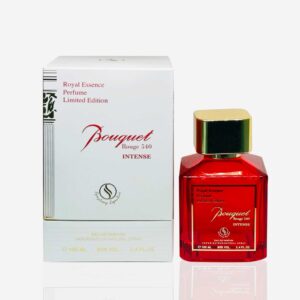 BOUQUET ROUGE 540 INTENSE by Symphony Eau De Parfum, 100ml 3.4oz, Inspired by Baccarat Rouge MFK, Luxury Unisex Men Women, Long Lasting Fragrance, Wide Sillage