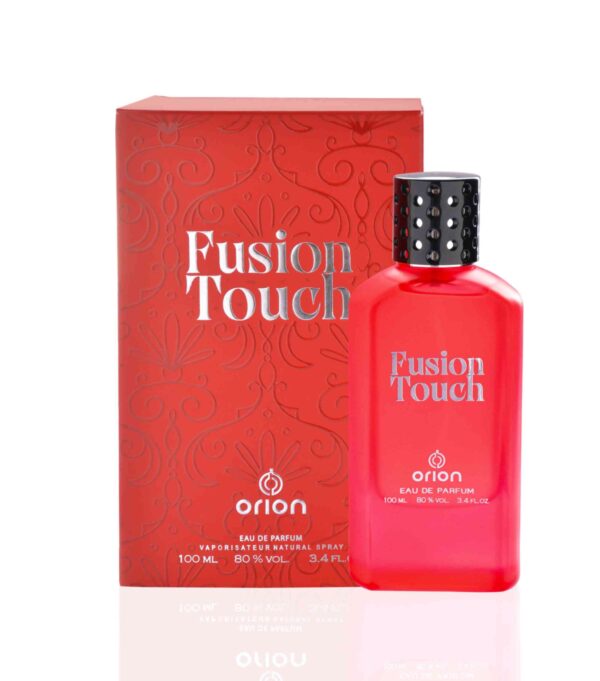 Fusion Touch Orion by Symphony Eau De Parfum, 100ml 3.4oz, Inspired by Black XS by Paco Rabanne, Luxury for Men, Long Lasting, Wide Sillage